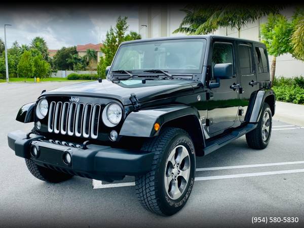 2018 Jeep Wrangler JK Unlimited Sahara for sale by GP Motorcars -... for sale in Pompano Beach, FL – photo 4