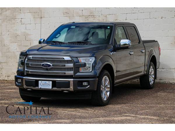 1 Owner '17 Ford F-150 Platinum FX4 4x4 Crew Cab for DIRT CHEAP! for sale in Eau Claire, MN – photo 4