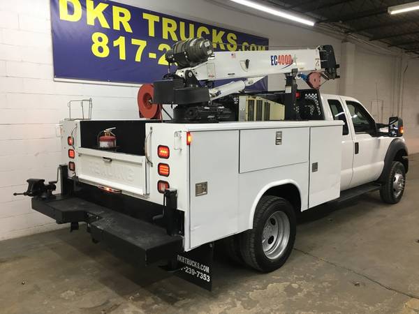 2014 Ford F-450 Super Cab 4X4 V10 Utility Bed Service Body W/Crane for sale in Other, AL – photo 5