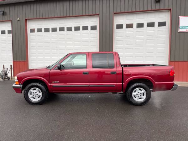 2002 Chevrolet S10 Pickup LS Crew Cab 4WD - - by for sale in Airway Heights, WA – photo 2