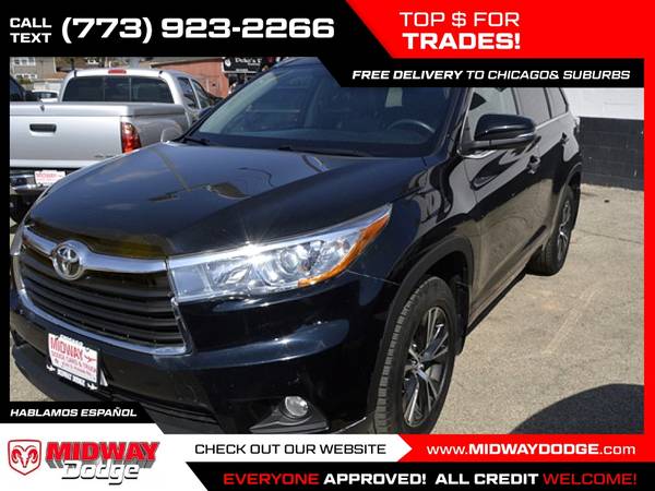 2016 Toyota Highlander XLE V6 V 6 V-6 AWD FOR ONLY 401/mo! - cars & for sale in Chicago, IL – photo 7