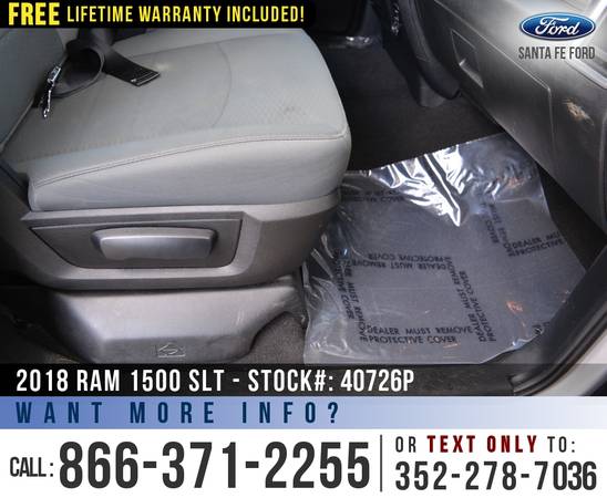 ‘18 Ram 1500 SLT 4WD *** Bluetooth, SIRIUS, Backup Camera *** - cars... for sale in Alachua, AL – photo 20