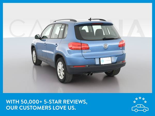 2017 VW Volkswagen Tiguan Limited 2 0T Sport Utility 4D suv Blue for sale in San Bruno, CA – photo 6