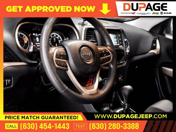 196/mo - 2017 Jeep Cherokee Sport - - by dealer for sale in Glendale Heights, IL – photo 6