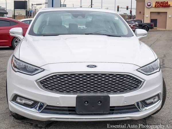 2018 Ford Fusion Hybrid Platinum - - by dealer for sale in Oak Lawn, IL – photo 4