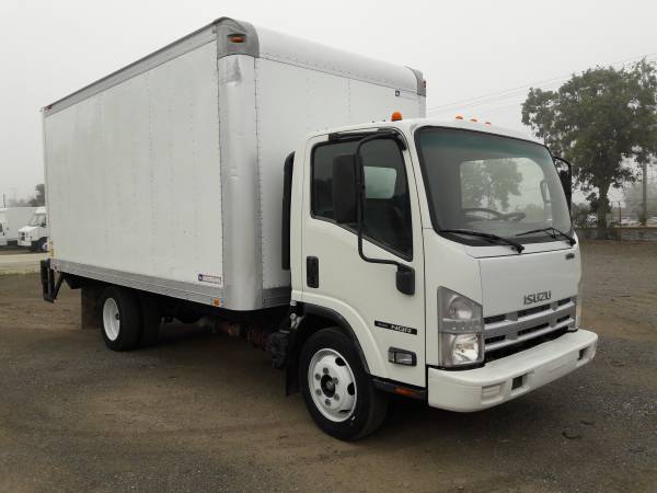 2009 ISUZU NQR 16 FEET BOX TRUCK WITH LIFT GATE CERTIFIED CLEAN IDLE for sale in San Jose, CA – photo 2