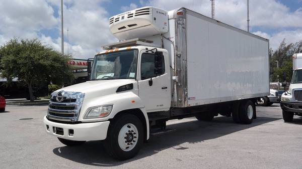 2012 Hino 338 24 reefer box truck - - by dealer for sale in Miami, FL – photo 3