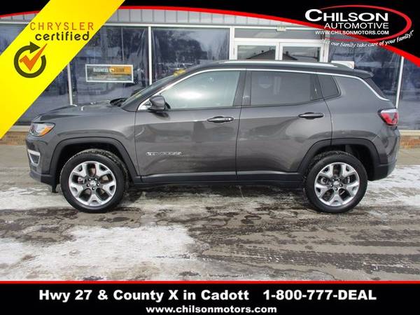 2018 Jeep Compass Limited suv Gray - - by dealer for sale in Cadott, WI – photo 2