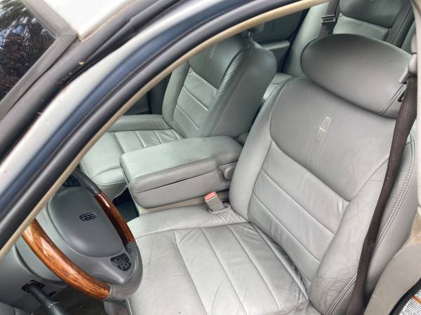 2002 Lincoln towncar signature series silver on grey leather... for sale in Sarasota, FL – photo 8