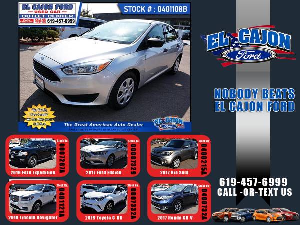 2018 Ford Focus S Sedan-EZ FINANCING-LOW DOWN! - cars & trucks - by... for sale in Santee, CA – photo 23