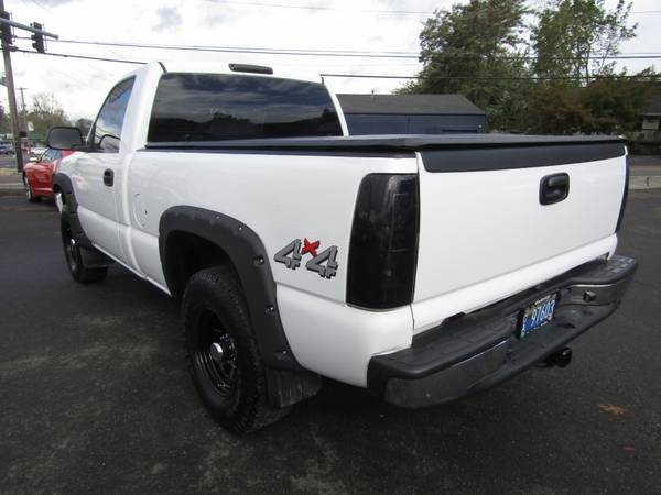 2002 GMC Sierra 1500 Reg Cab 4x4 WHITE Lifted Bumpers WOW ! for sale in Milwaukie, OR – photo 9