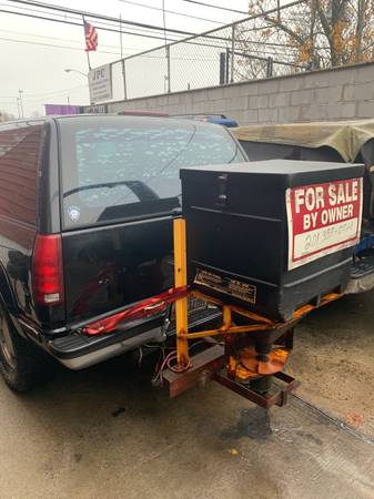 Chevy snow plow and salter - cars & trucks - by owner - vehicle... for sale in Bayonne, NJ – photo 2