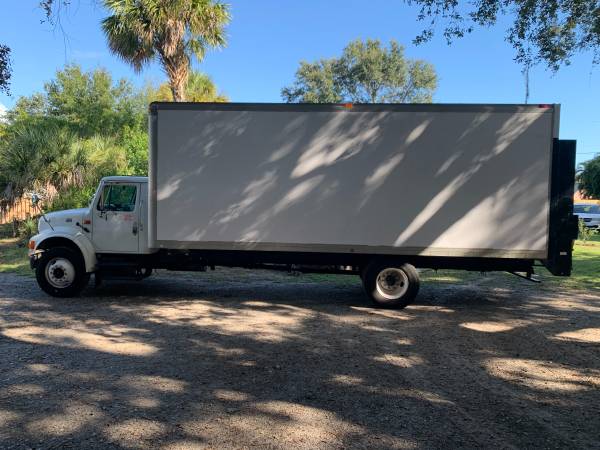 2001 International 4700 Box Truck - cars & trucks - by owner -... for sale in Cocoa, FL – photo 3