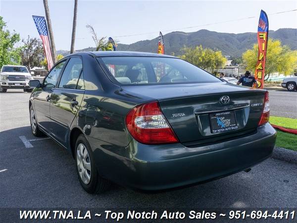 2002 Toyota Camry LE - - by dealer - vehicle for sale in Temecula, CA – photo 7