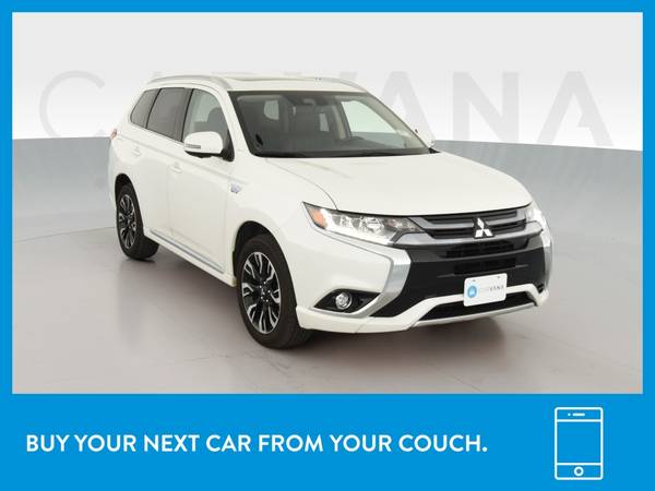 2018 Mitsubishi Outlander PHEV GT Sport Utility 4D suv White for sale in Indianapolis, IN – photo 12