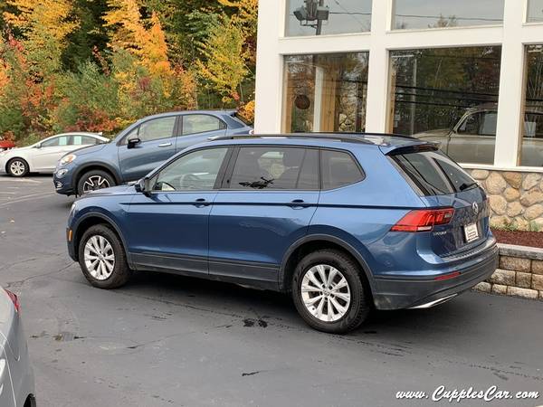 2018 VW Tiguan 4Motion S Automatic SUV Blue 18K Miles - cars &... for sale in Belmont, VT – photo 2