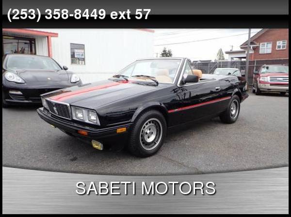 1986 Maserati Spyder for sale in Tacoma, WA