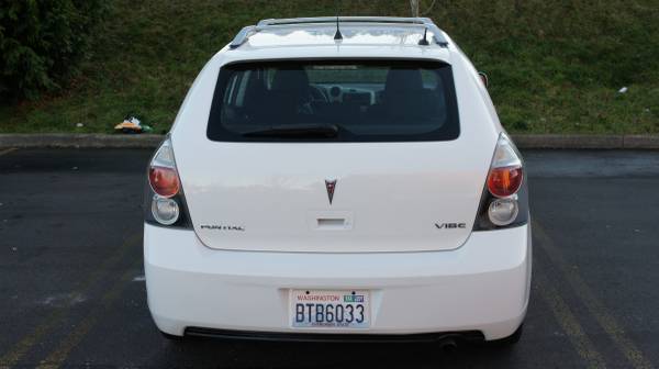 2009 Pontiac Vibe (similar to Toyota Matrix) - cars & trucks - by... for sale in Tacoma, WA – photo 4