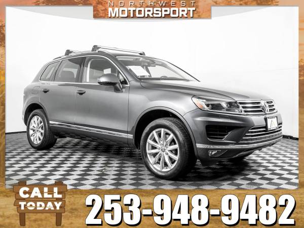 *DIESEL DISEL* 2016 *Volkswagen Touareg* TDI AWD for sale in PUYALLUP, WA