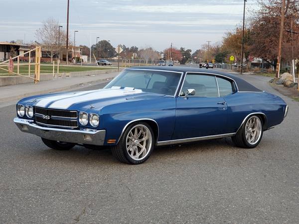 1970 restomod Chevelle. zz502, 5 speed, 12 bolt, wilwood - cars &... for sale in Rio Linda, CA – photo 2