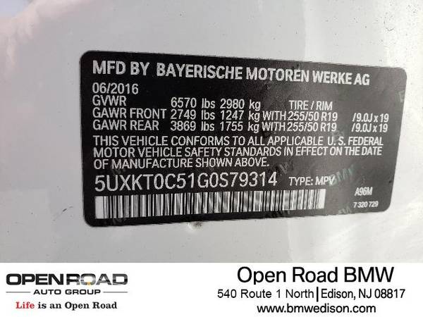 2016 BMW X5 eDrive AWD 4dr xDrive40e hatchback Mineral White Metallic for sale in Edison, NJ – photo 8