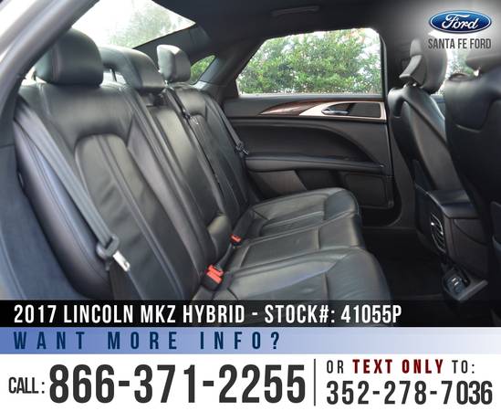 2017 LINCOLN MKZ HYBRID SELECT Touchscreen, Cruise Control for sale in Alachua, FL – photo 16