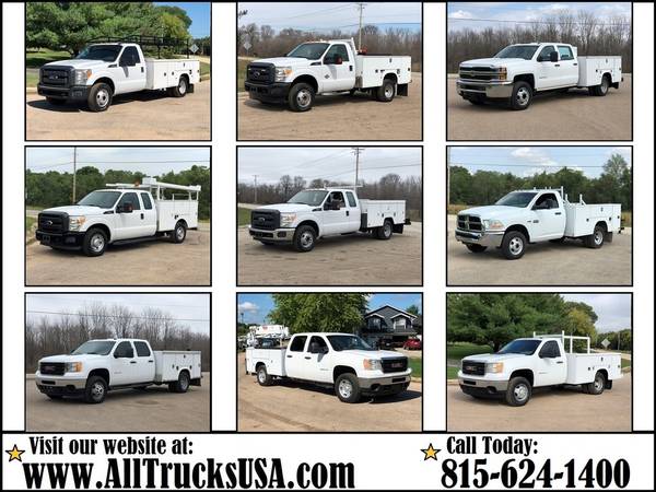 1/2 - 1 Ton Service Utility Trucks & Ford Chevy Dodge GMC WORK TRUCK... for sale in Evansville, IN