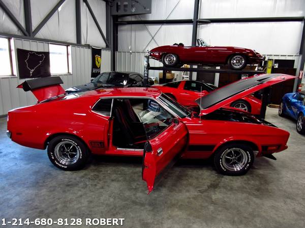 1973 Mustang Mach 1 Ram Air 351C Auto Rotisserie Restoration VIDEO for sale in Plano, TX – photo 7