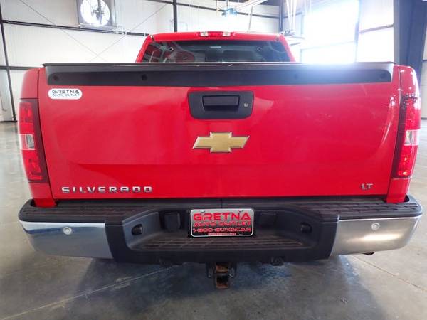 2013 Chevrolet Silverado 1500 4WD Crew Cab 143.5 LT, Red for sale in Gretna, NE – photo 6