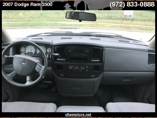 2007 Dodge Ram 3500 ST 2WD Quad Cab 140.5" SRW for sale in Lewisville, TX – photo 16