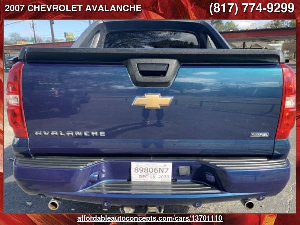 2007 CHEVROLET AVALANCHE 1500 - cars & trucks - by dealer - vehicle... for sale in Cleburne, TX – photo 4