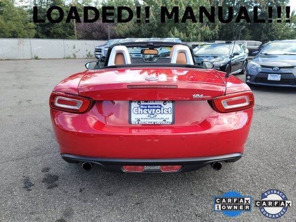 2018 FIAT 124 Spider Lusso Convertible Red - - by for sale in New Rochelle, NY – photo 4