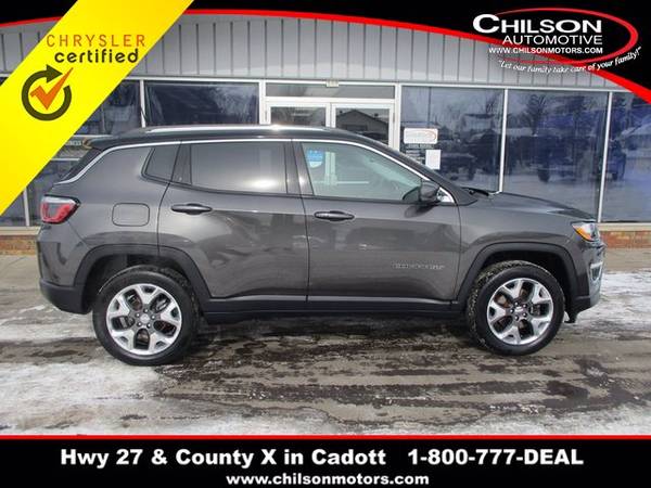 2018 Jeep Compass Limited suv Gray - - by dealer for sale in Cadott, WI – photo 24