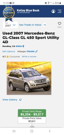 2007 mercedes-benz gl450 for sale in Fresno, CA – photo 2