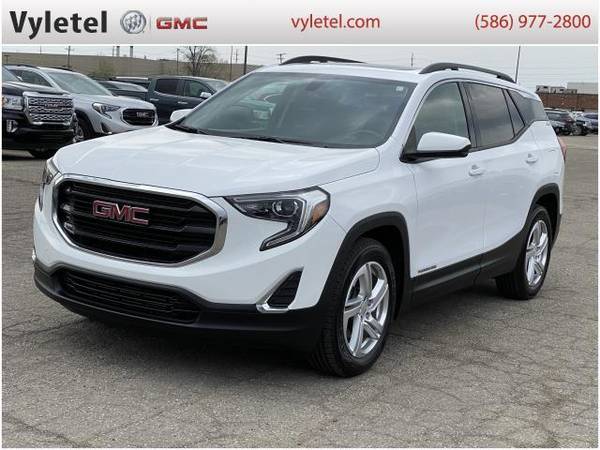 2018 GMC Terrain SUV FWD 4dr SLE - GMC Summit White for sale in Sterling Heights, MI – photo 5