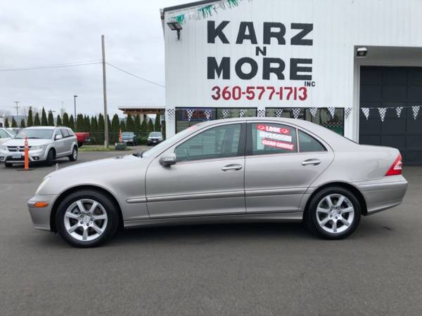 2007 Mercedes-Benz C280 4dr 4Matic 6Cyl Auto 125K Leather Moon for sale in Longview, OR – photo 4