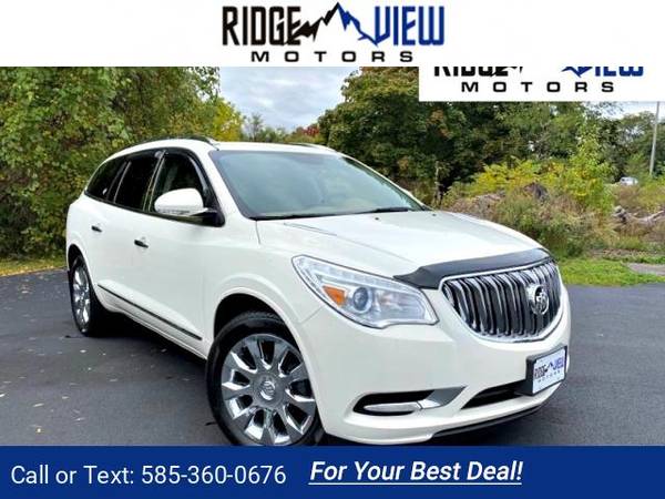 2014 Buick Enclave Leather suv White Opal - cars & trucks - by... for sale in Spencerport, NY