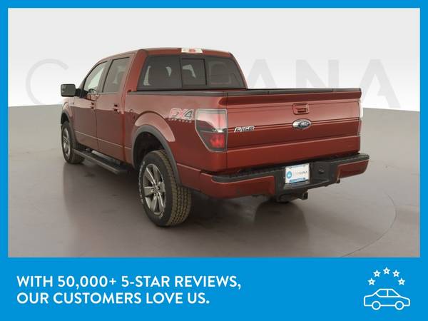 2014 Ford F150 SuperCrew Cab FX4 Pickup 4D 5 1/2 ft pickup Orange for sale in Baltimore, MD – photo 6