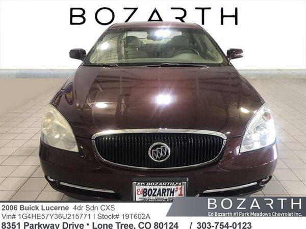 2006 Buick Lucerne CXS TRUSTED VALUE PRICING! for sale in Lonetree, CO – photo 2