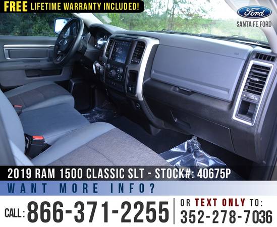 2019 RAM 1500 CLASSIC SLT *** Cruise Control, Flex Fuel, Bluetooth... for sale in Alachua, FL – photo 16
