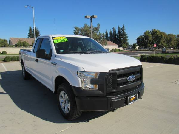 2016 FORD F150 SUPER CAB XL PICKUP 4WD LONG BED**74K MILES** for sale in Manteca, CA