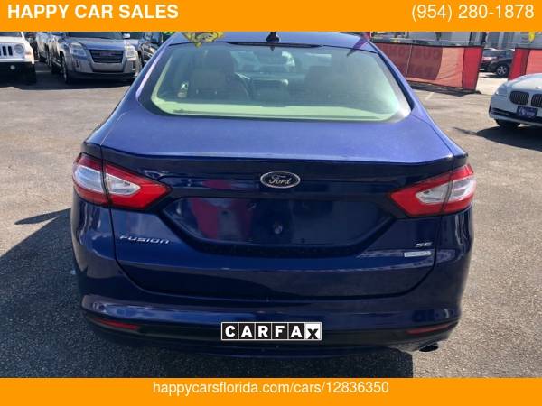 2013 Ford Fusion 4dr Sdn SE FWD - cars & trucks - by dealer -... for sale in Fort Lauderdale, FL – photo 6