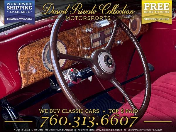 This 1937 Packard 115C 4 Door Sedan is PRICED TO SELL! - cars & for sale in Palm Desert , CA – photo 8