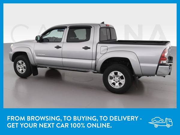 2015 Toyota Tacoma Double Cab PreRunner Pickup 4D 5 ft pickup Silver for sale in Zanesville, OH – photo 5