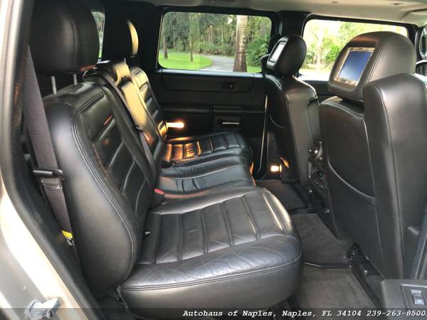 2006 Hummer H2 63K Miles! Navigation, Satellite Radio, Heated Seats,... for sale in Naples, FL – photo 24
