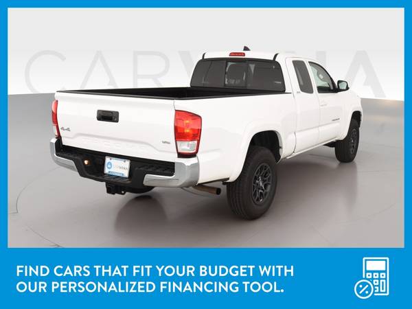 2017 Toyota Tacoma Access Cab SR5 Pickup 4D 6 ft pickup White for sale in Monterey, CA – photo 8