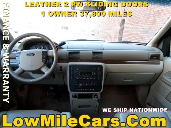 low miles minivan 2004 Ford Freestar 37k - cars & trucks - by dealer... for sale in Willowbrook, IL – photo 15