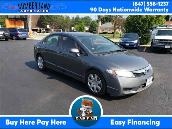 2010 Honda Civic Sdn 4dr Auto LX Suburbs of Chicago for sale in Des Plaines, IL