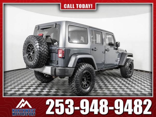 Lifted 2018 Jeep Wrangler Unlimited Sport 4x4 - - by for sale in PUYALLUP, WA – photo 5