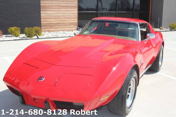 1975 Chevrolet Corvette STINGRAY 350 V8 - - by dealer for sale in Allen, OK – photo 3